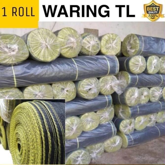 BEBAS ONGKIR - Waring 1 Roll 100 Meter Pagar Ayam Waring Tanaman Waring Ikan