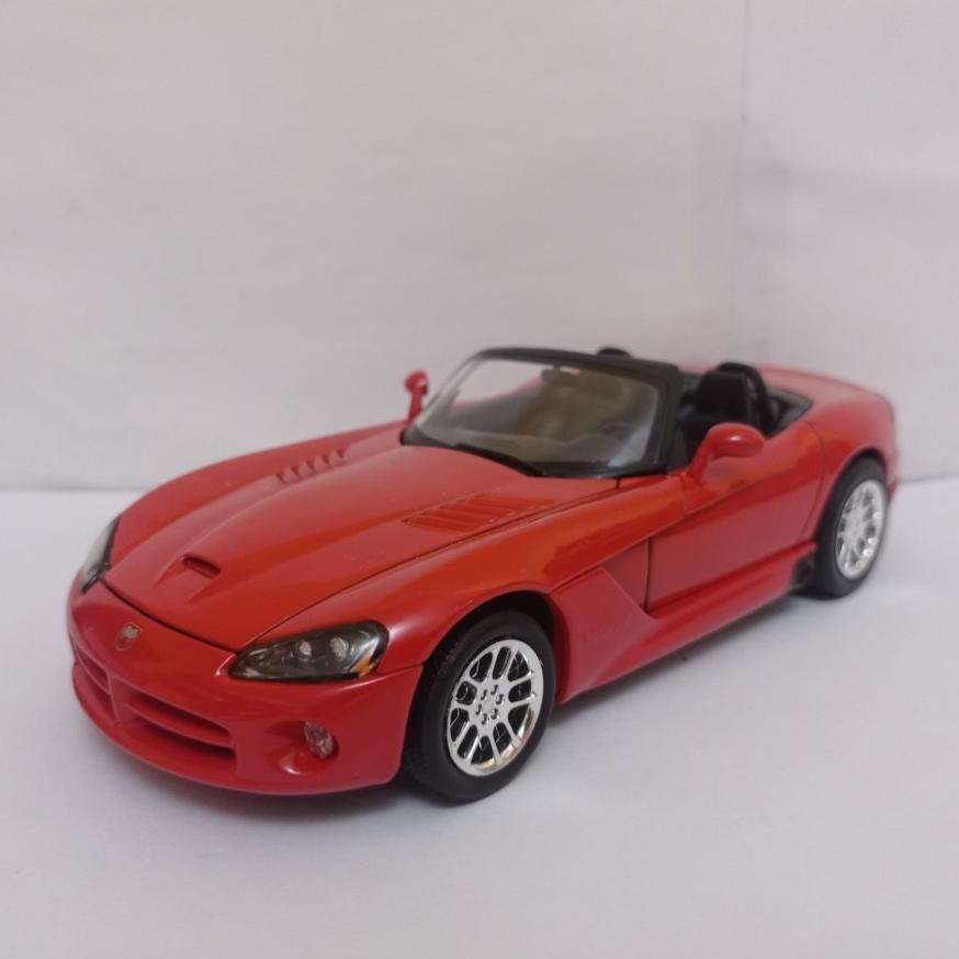 Lss Diecast Mobil Dodge Viper Srt Welly 1:24 Mobil Mainan Koleksi Murah