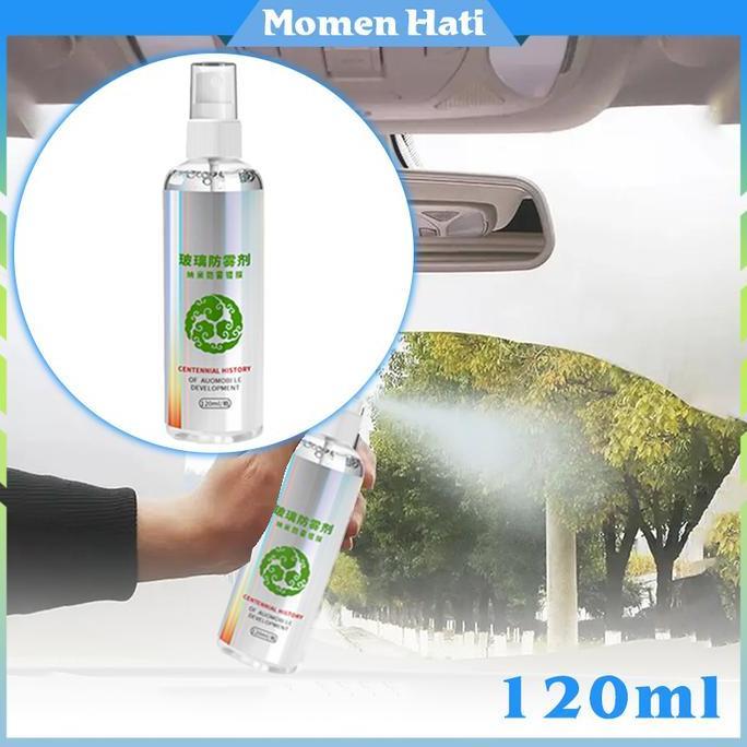 MIOSHINOCHE 120ML Cairan Anti Jamur Kaca Mobil Pembersih Kaca Mobil Anti Embun Anti Air Kaca Mobil