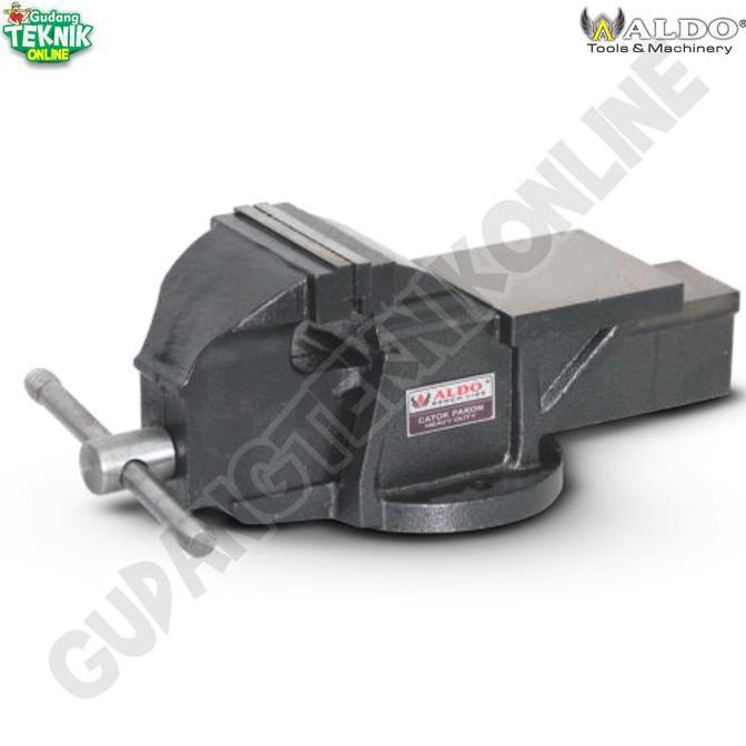 PAPANDAYAN Catok Paron 8 inch Aldo Tanggem Catok Meja Alat Cleam Jepit Serbaguna 8" Ragum Catok Paro