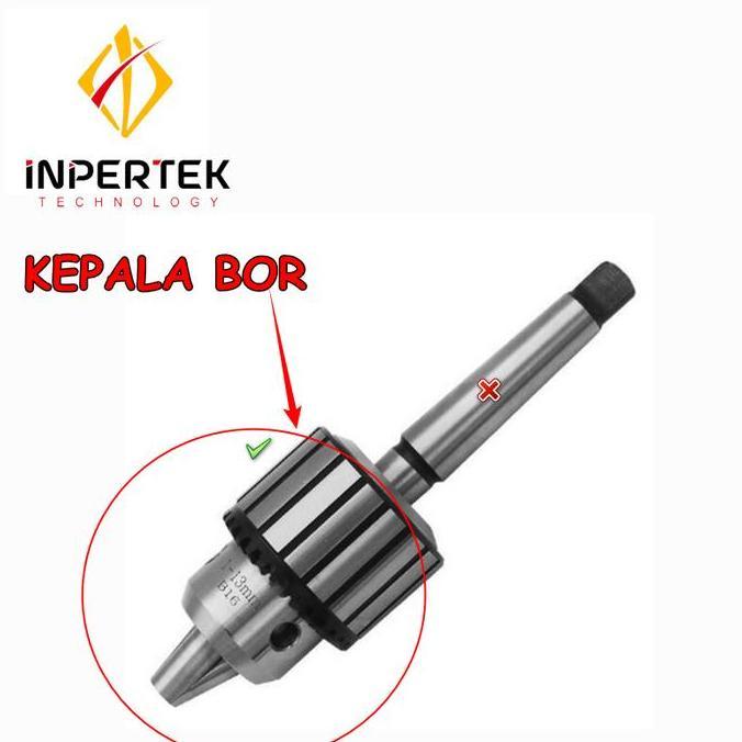 STYLENO Kepala Bor Chuck Drill Penjepit Bor Pegangan Mata Bor Bubut Milling