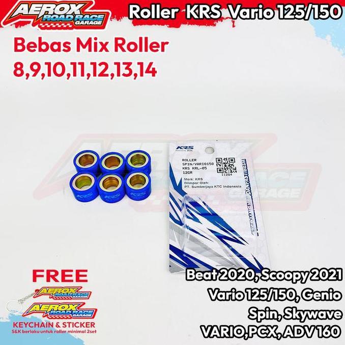 DE164 >> Roller KRS KTC MIX Vario 125 150 PCX ADV GENIO BEAT SCOOPY 2020 2021