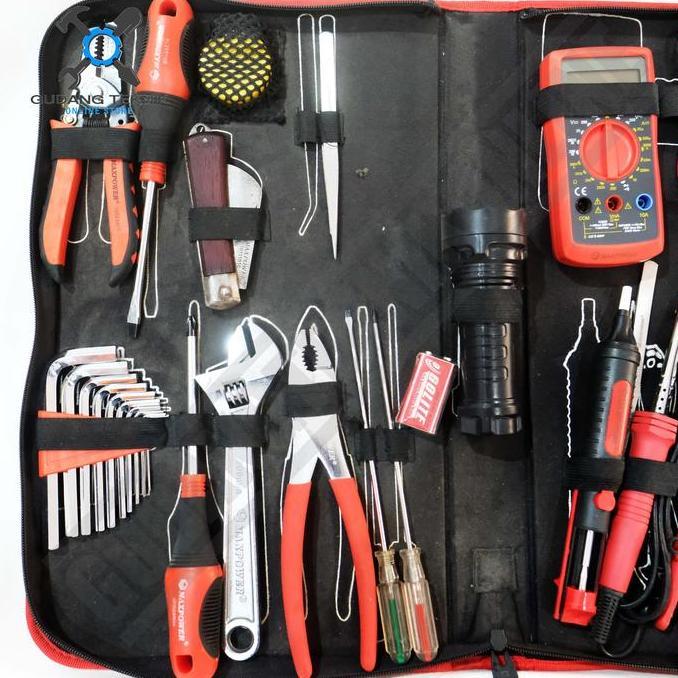 MIOSHINOCHE Peralatan Elektronik Tool SET 32pcs MAXPOWER Elektronic Tool Kits