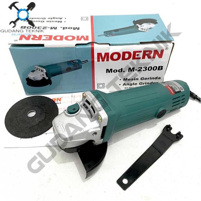 PANGRANGO Modern M-2300B / Mesin Gerinda Modern M 2300 B Gerinda Tangan Modern M2300B Grinda Modern 