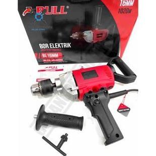 DHEALOKA Mesin Bor Tangan 16mm BULL BL16mm / Mesin Bor Besi Listrik 16mm BL-16 / Elektrik Drill 16mm