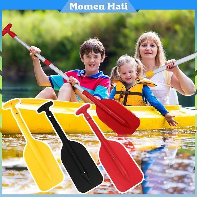 SIMATEKNO Dayung Rafting Dayung Latihan Sampan Aluminium Dayung Kano Teleskopik