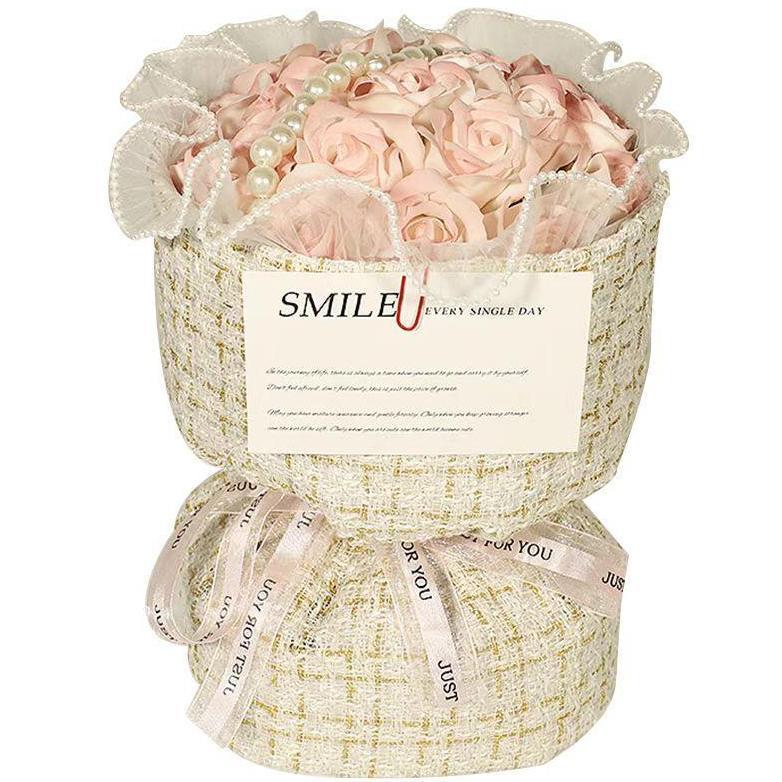 KU09 Bucket Bunga Sabun / Flower Soap 9 Stem Buket Bunga Kado Special Anniversary Valentine Ini adal