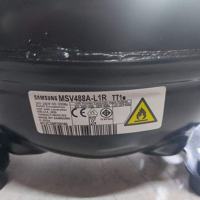 KOMPRESOR KULKAS SAMSUNG INVERTER TYPE MSV488A-L1R TT1 200-240V-50HZ O