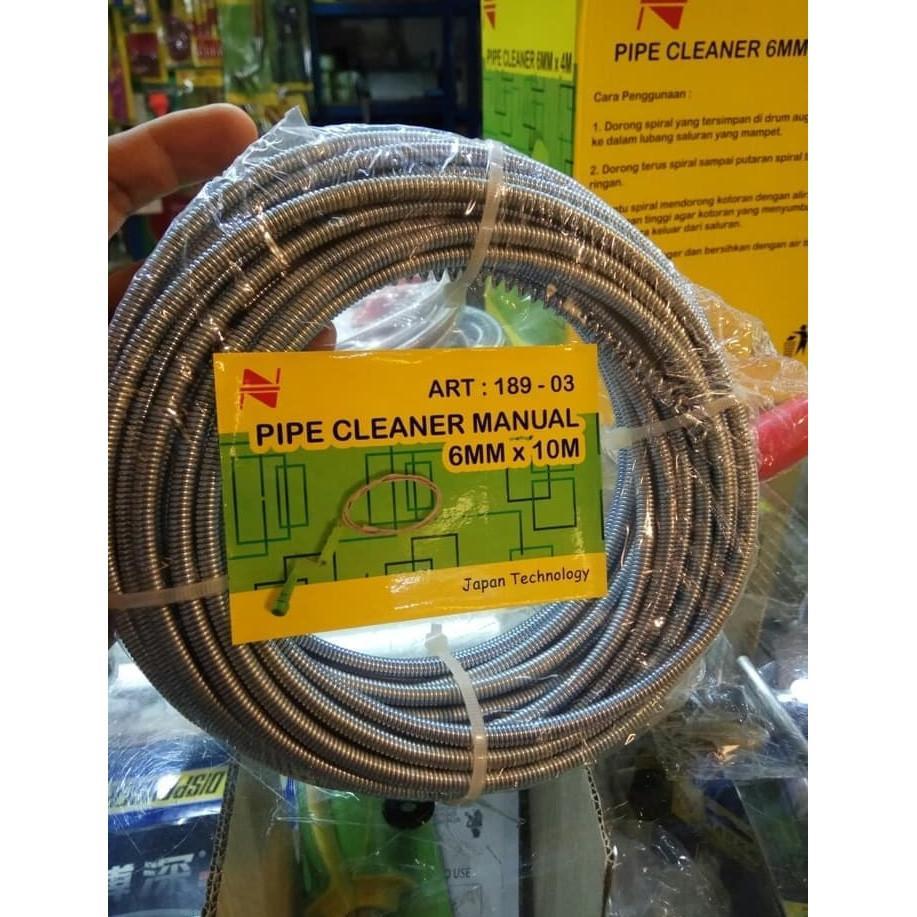 10 Meter Kawat Pembersih Saluran Air Mampet - Pembersih Saluran Pipa Mampet 10 Meter