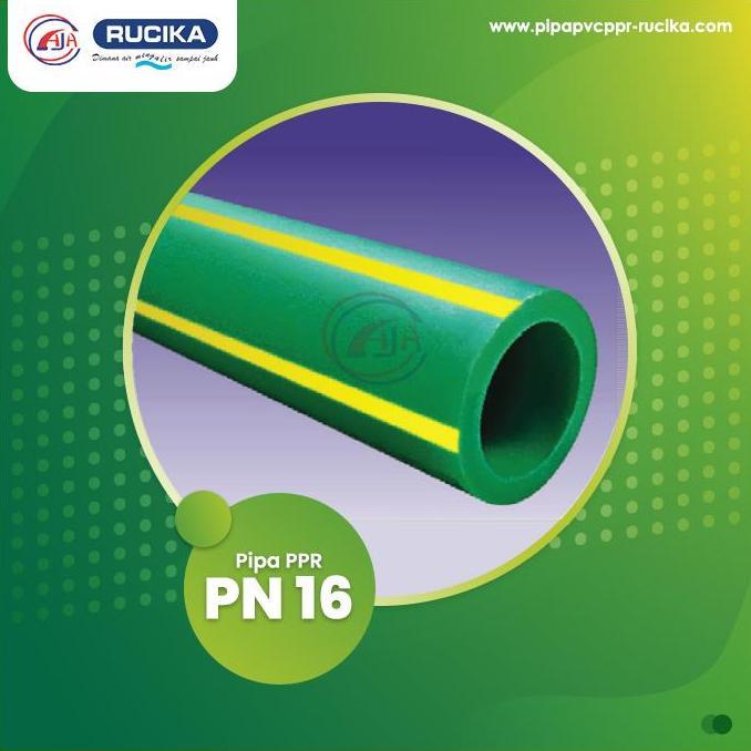 Pipa PPR PN 16 Rucika Inch 1 1/2 (50mm) / Pipa PPR PN 16 1 1/2"