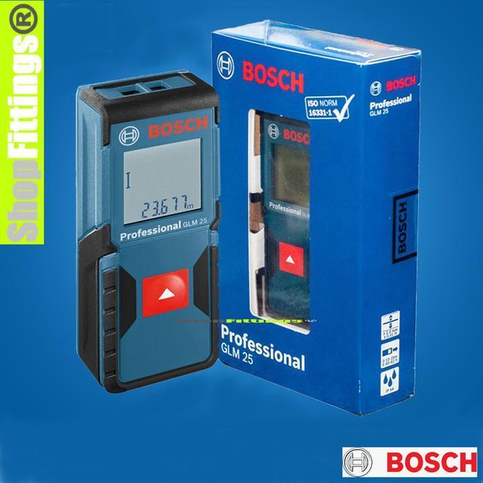 Bosch GLM 25 40 Laser Distance Measure Digital Meteran Alat Ukur Jarak