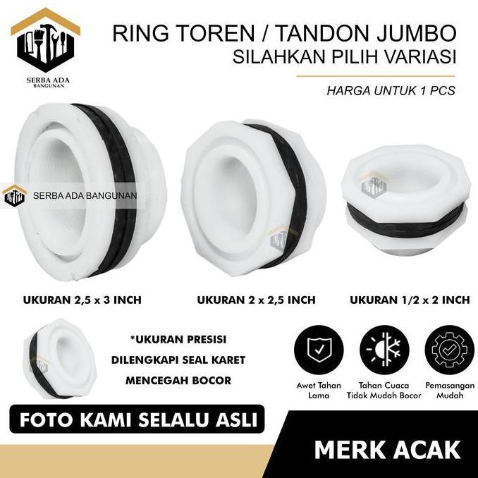 MUR TOREN / MUR TANGKI AIR / MUR TANDON UKURAN BESAR Mur Toren HARGA KHUSUS