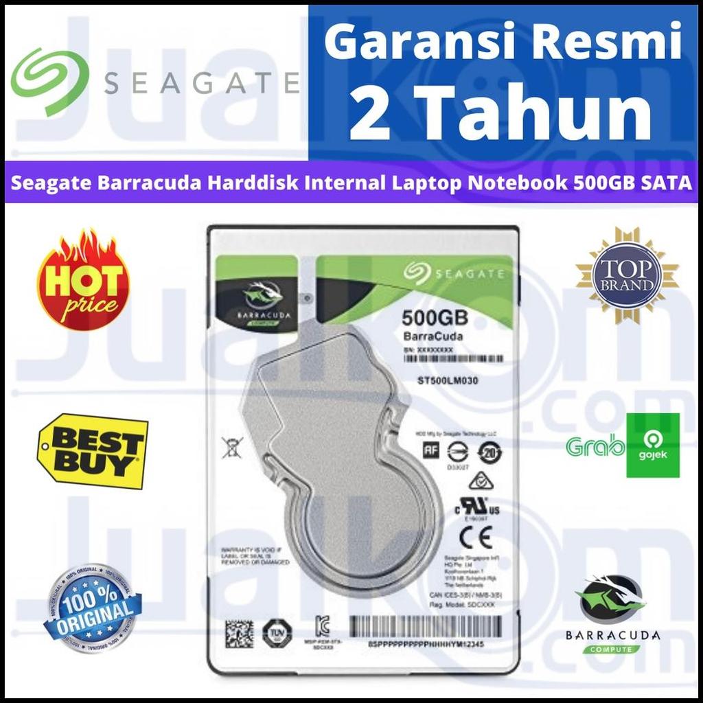 Seagate Barracuda Momentus 500Gb Harddisk Internal Notebook 2.5" Resmi