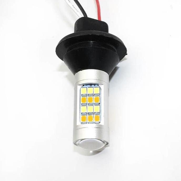 DRL + SEIN LED T20 7440 WHITE YELLOW PUTIH KUNING