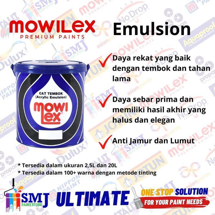 Cat Tembok Interior MOWILEX EMULSION Warna Intrique E108 TINTING 20L