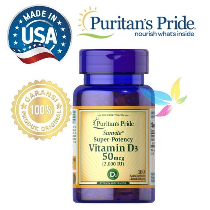 Puritan's Pride Vitamin D3 2000iu