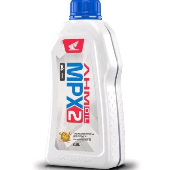 BISMILAHBERKAH100 - OLI AHM HONDA MPX2 MOTOR BEBEK MATIC (.8L) ENGINE MOTORCYCLE OIL MESIN