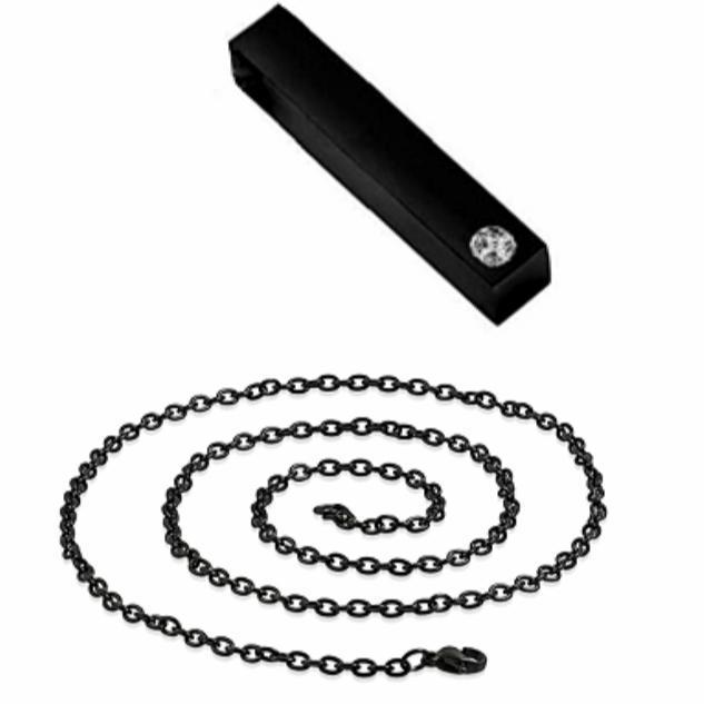 Liontin Bandul Pria Wanita Gratis Kalung Pendant Titanium Necklace