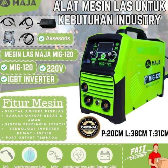Maja Mesin Las MIG MMA 120 Inverter Mesin las Mesin trafo las Mesin las Mesin trafo las Welding mach