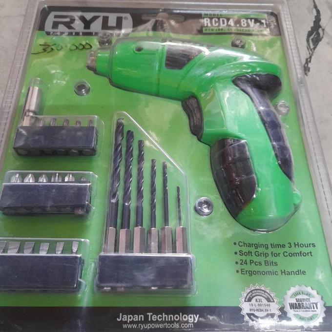 MESIN BOR CAS RYU CHARGER RYU BOR TANGAN KUAT