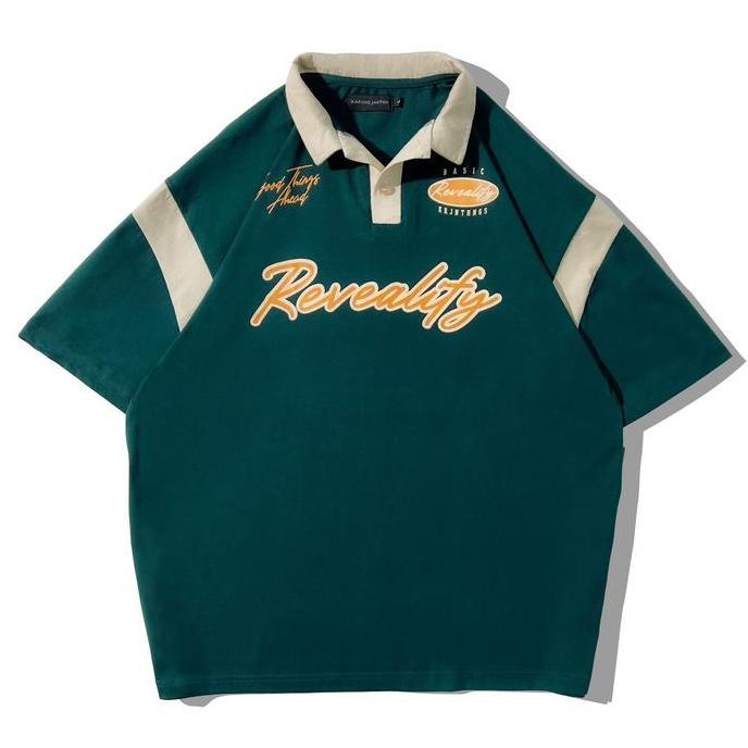 " VOLUME 1 " OVERSIZE RUGBY SHIRT  | BAJU RUGBY OVERSIZE