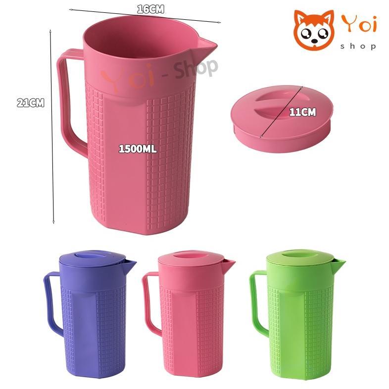 gr-8 Yoi - Teko Set Plastik 4 in 1 / Tempat Air Minum / 1.5 Liter Viral