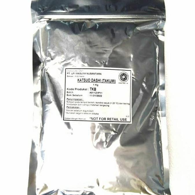Backto- Katsuo Dashi Takumi | Dashi Halal | Kaldu Ikan Hondashi 1Kg