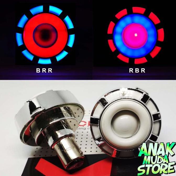 Promo Lampu Rem Belakang Stop Lamp Motor Led Projie Beat Mio M3 Vario Scoopy Cod