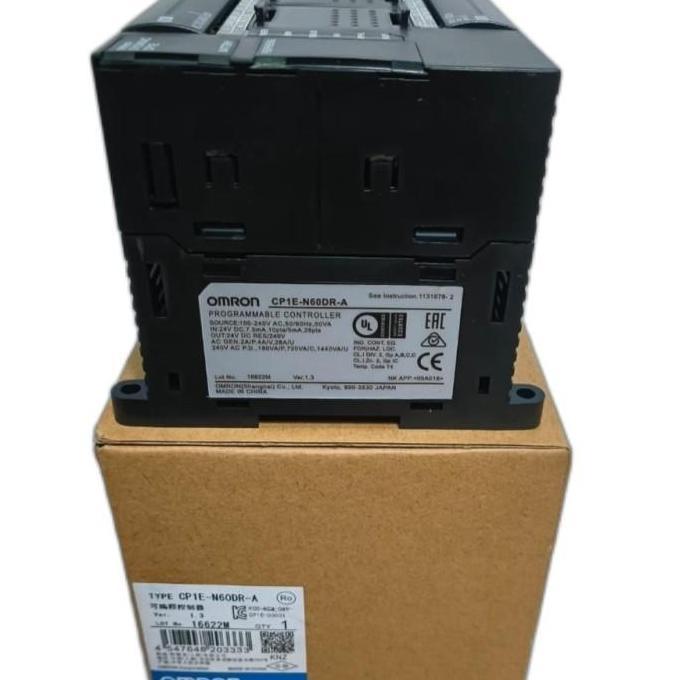 Terbaru CP1E-N60DR-A CP1E N60DRA PLC OMRON CP1E 60 I/O alfa-p00 Buru Order
