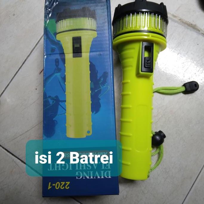 senter selam diving Senter tahan air menyelam