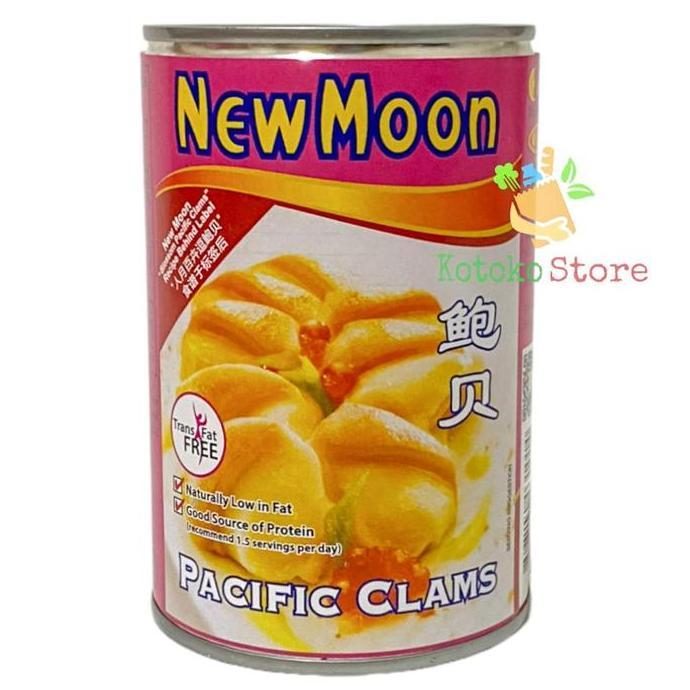 Ready  New Moon Pacific Clams Abalone / New Moon Baby Abalone 425gr