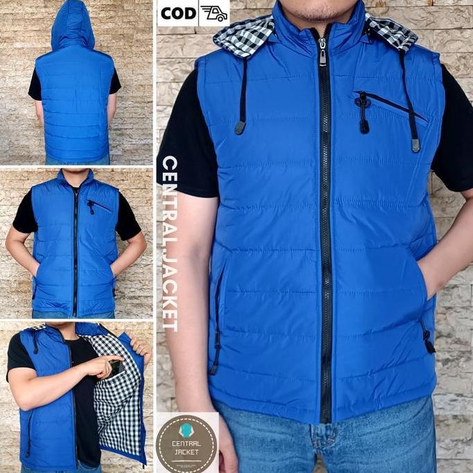 Xxpi- Rompi Parasut Pria Hoodie Kuning