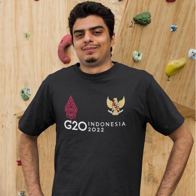 Lansungkirim- Ba091 Kaos Gratis Topi Dan Sticker G20 Indonesia 2022