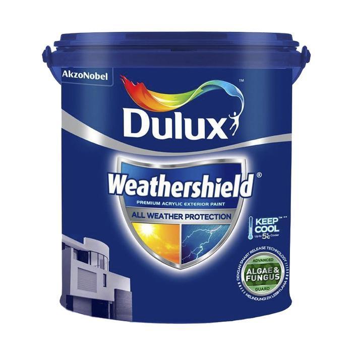 DULUX WEATHERSHIELD PRO DS BRILLIANT WHITE PAIL 20LITER