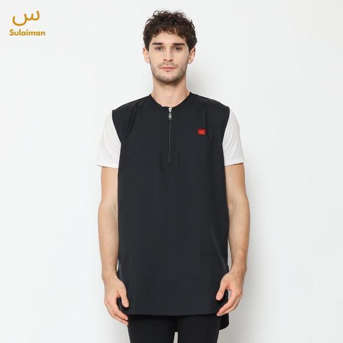 Wkwkpop- Rompi Shalat Sholat Pria Rosal By Sulaiman Motif Polos Bahan Adem Nyaman
