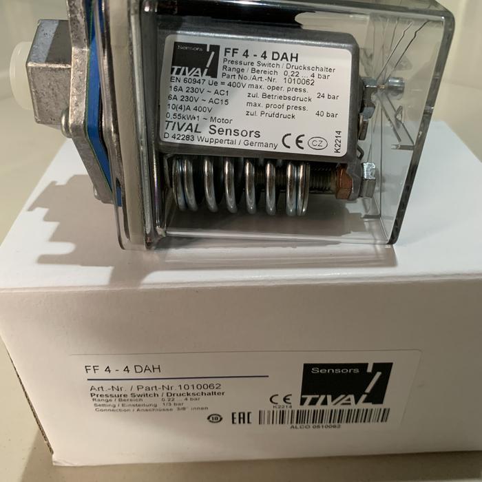 Tival pressure switch ff4 4 dah