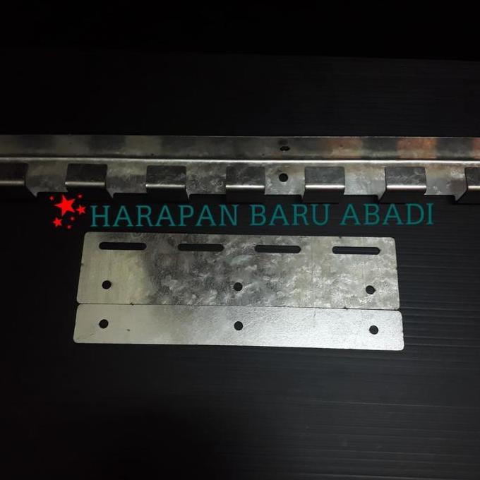 Bracket / Hanger Tirai PVC Curtain ( Galvanis )