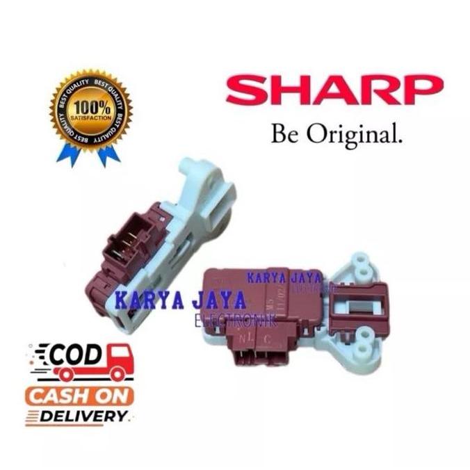 [ SHARP ES-FL862 ]Door Lock Switch Pintu Mesin Cuci Sharp Front Loading ES-FL862 BEST QUALITY