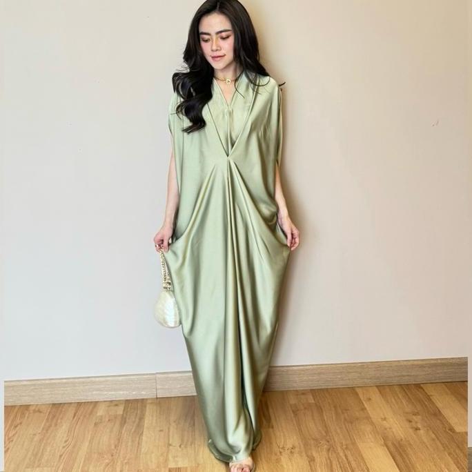 BRAVE - ALYA KAFTAN / Kaftan Lebaran / Kaftan Mewah / Kaftan Premium / Kaftan Silk / Kaftan Silk Pre