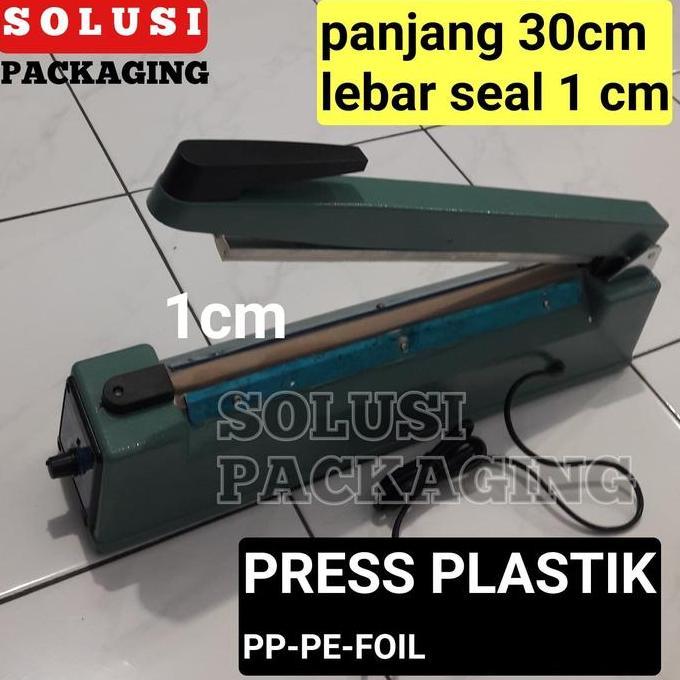 Promo SEALER LEBAR 1CM/PENGEMAS PEREKAT PLASTIK MAKANAN PRESS PLASTIK FOIL Diskon