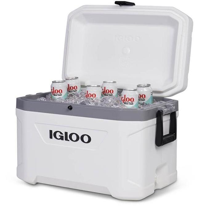 Promo Igloo Cooler Box Ikan/Kotak Pendingin 55 Ltr Green/Grey Diskon