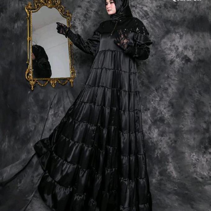 Gamis Set Jilbab Segi Empat Qinara Magnooliiaby Almeyra