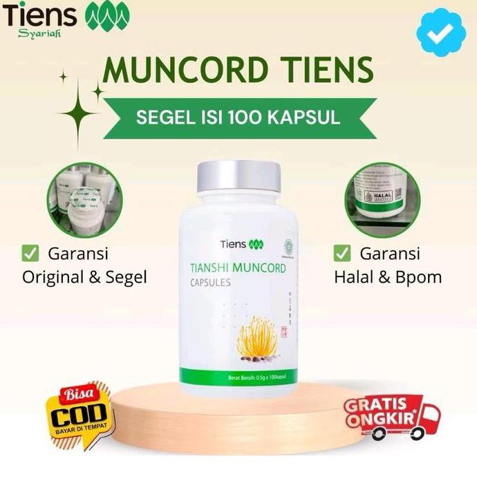 MUNCORD CAPSULE CORDYCEPS-HERBAL TIENS