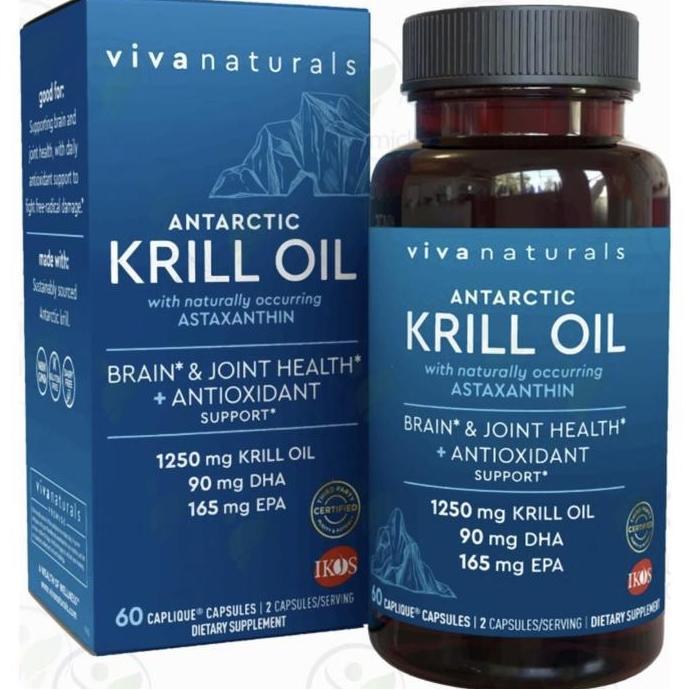 viva naturals krill oil 60 caps