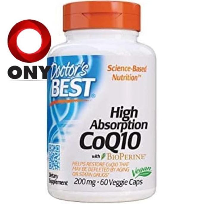 DOCTOR DOCTOR BEST COQ10 CO Q10 COQ10 200MG 200 MG 60 CAP
