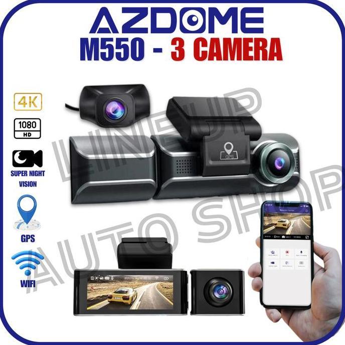 AZDOME M550 - DASHCAM, DASH CAMERA ORIGINAL DAN TERPERCAYA