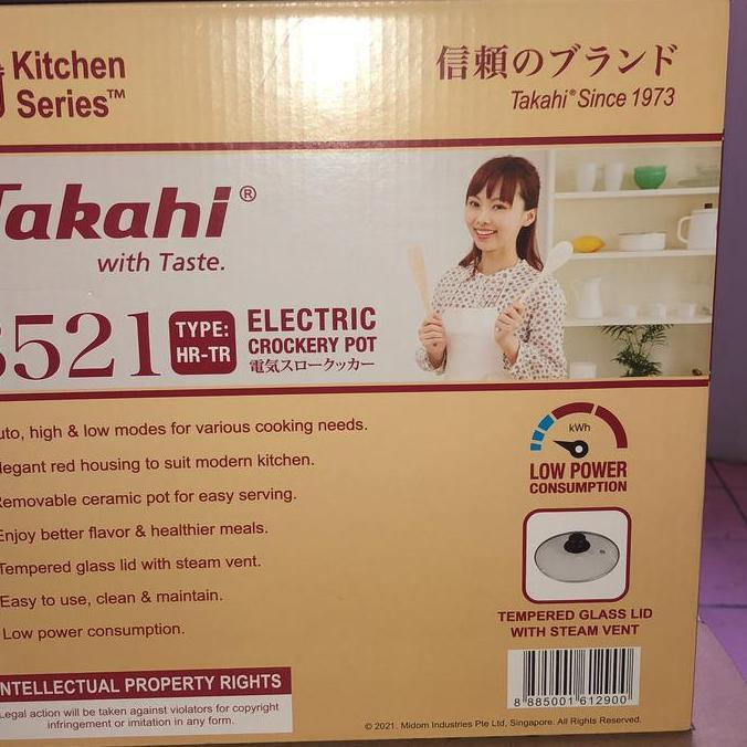 TAKAHI Slow Cooker 3,5 L LFA