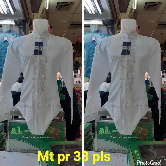 Baju koko alMia Super Premium lengan panjang (al mia Premium) PROMO