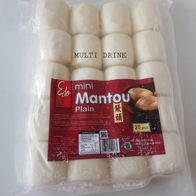 Mantau edo mini plain / mantao edo mini isi 20