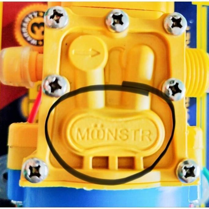 pompa air 12 volt 110 PSI 6 LPM output DRAT MONSTAR